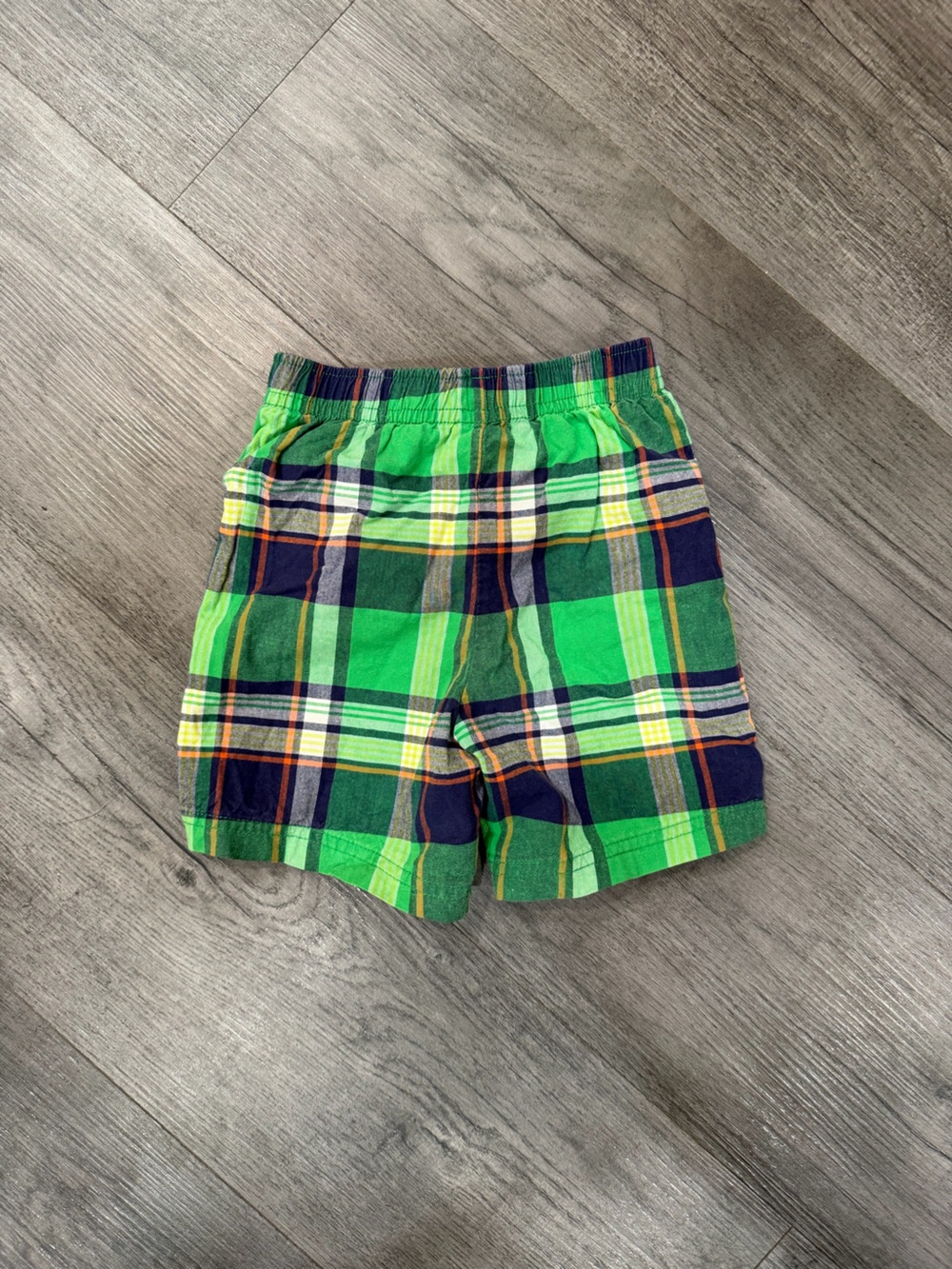 Carter’s Green Plaid Shorts